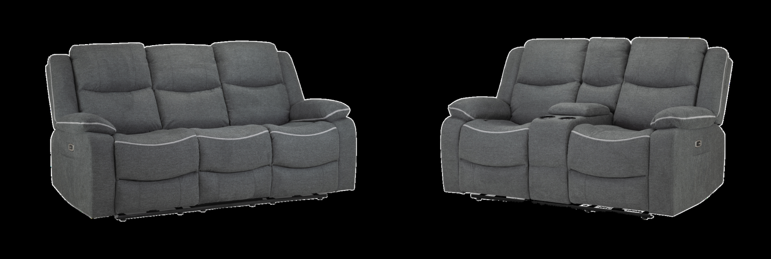Harald Electric Recliner Sofa (Fabric)